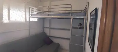 Litera o literas de una habitación en Blanes Apartamento S'Abanell central park