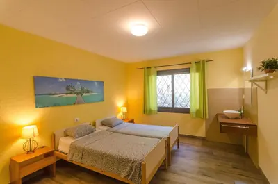 Cama o camas de una habitación en Club Villamar - Arethusa
