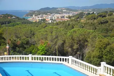 Paisaje cerca de esta villa