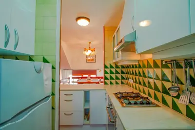 Una cocina o zona de cocina en Club Villamar - Palma 2