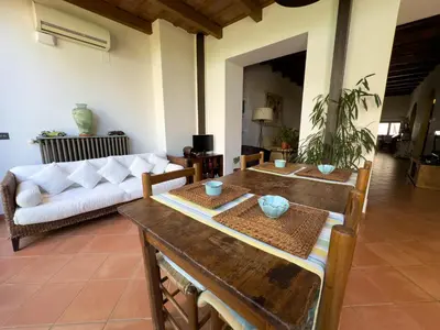 Zona de estar de Casa Mundet Sant Antoni de Calonge
