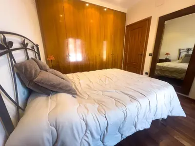 Cama o camas de una habitación en Casa Mundet Sant Antoni de Calonge