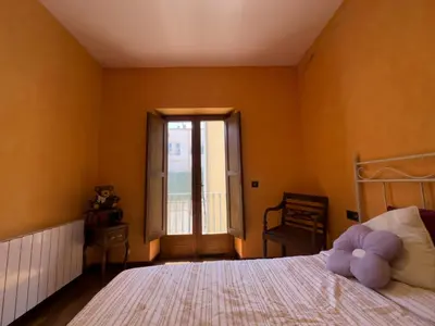 Cama o camas de una habitación en Casa Mundet Sant Antoni de Calonge