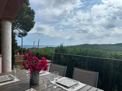 Paisaje cerca de esta villa