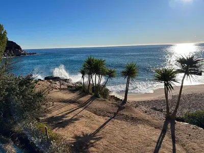 Paisaje cerca de esta villa