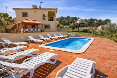 Piscina en o cerca de Catalunya Casas Lovely Lazy days at Lloret de Mar with private pool