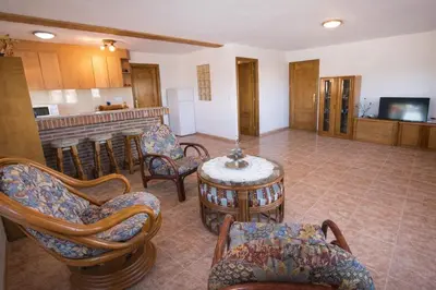 Una cocina o zona de cocina en Catalunya Casas Lovely Lazy days at Lloret de Mar with private pool