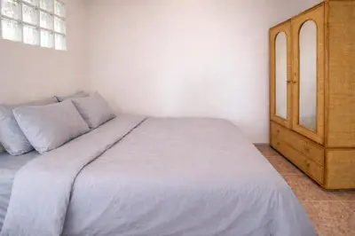Cama o camas de una habitación en Catalunya Casas Lovely Lazy days at Lloret de Mar with private pool