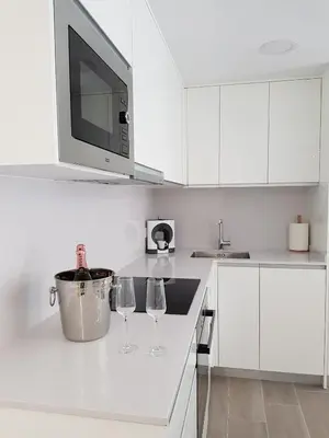 Una cocina o zona de cocina en Eros Apartament
