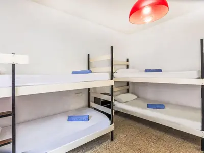 Cama o camas de una habitación en Apartment Palmeras by Interhome