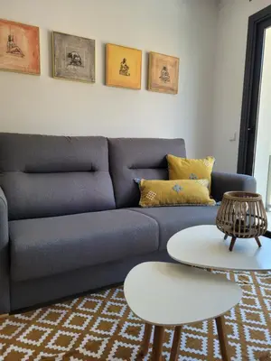 Zona de estar de somtresapartament