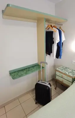 Cama o camas de una habitación en HOSTAL RIGAU