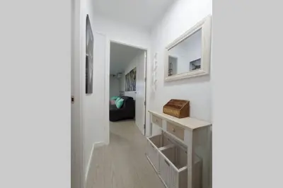 Cama o camas de una habitación en Apartamento con piscina a 2 minutos de la playa!!!