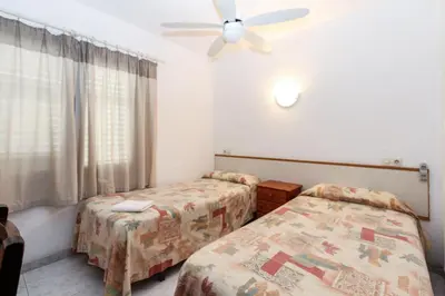 Cama o camas de una habitación en Apartment Bond