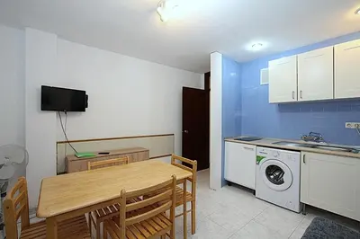Una cocina o zona de cocina en Apartment Bond