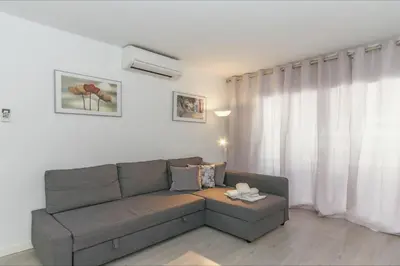 Zona de estar de Apartment Alva Lloretholiday