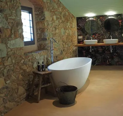 Un baño de Mas Rauric