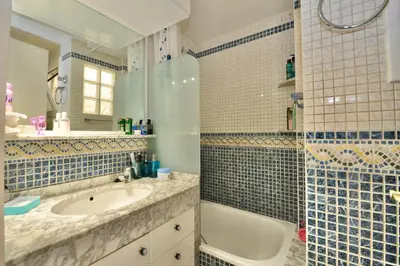 Un baño de Apartament Durall