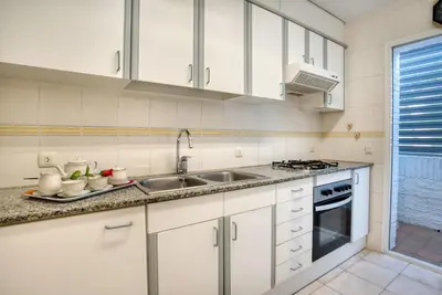 Una cocina o zona de cocina en Big Villa Sagaró