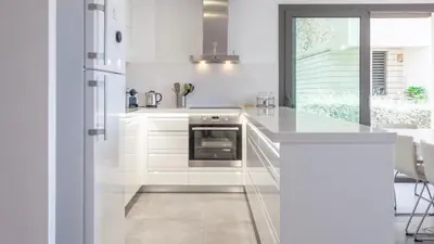 Una cocina o zona de cocina en VILLA MEXIC