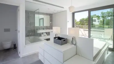 Un baño de VILLA MEXIC