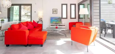 Zona de estar de VILLA MEXIC