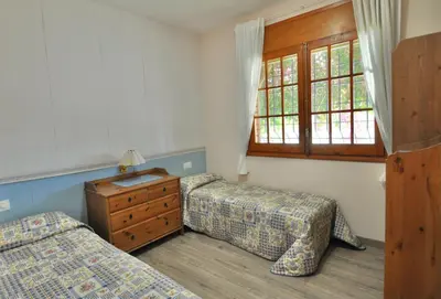 Cama o camas de una habitación en Villa Dolcedo