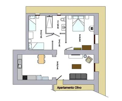 Plano de Can Costals Olivo