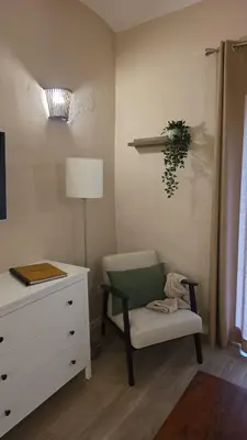 Zona de estar de Can Costals Olivo