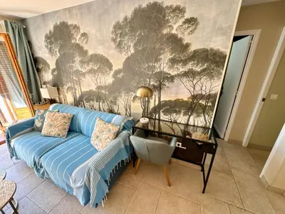Zona de estar de Apartament al Golfet de Calella de Palafrugell