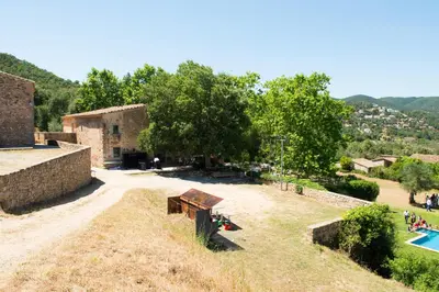 Paisaje cerca of this country house