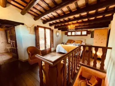Zona de estar de Auténtica casa del SXVII en la Costa Brava