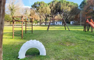 Zona de juegos infantil en Lovely Home In Vidreres With Kitchen