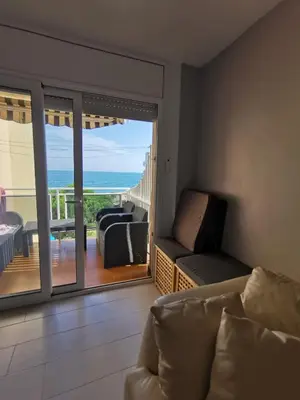 Zona de estar de SANTA SUSANNA Sea Dreams Appartement - Bord de mer