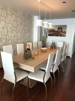 Plano de Lujoso apartamento enfrente del mar