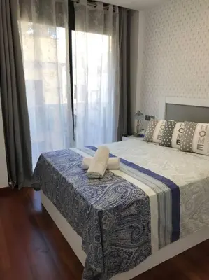 Plano de Lujoso apartamento enfrente del mar
