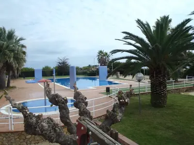 Piscina en o cerca de Albatross Mobile Homes on Camping El Pla de Mar
