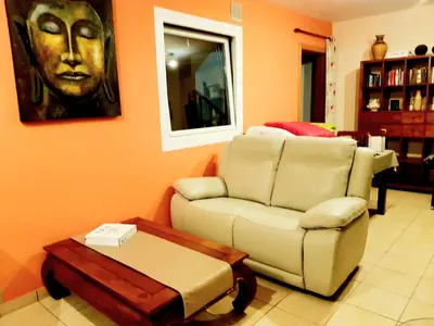 Zona de estar de Villa Bambi