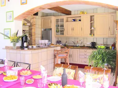 Una cocina o zona de cocina en Villa Bambi