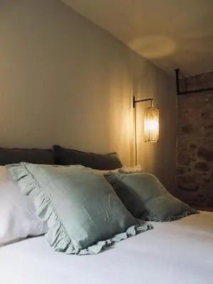 Cama o camas de una habitación en CAN SAFRA