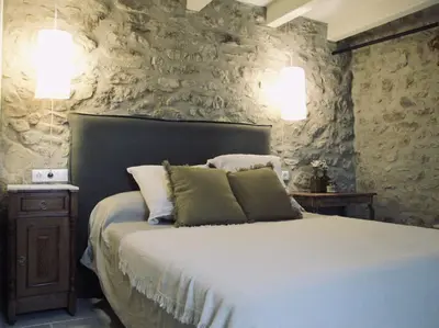 Cama o camas de una habitación en CAN SAFRA