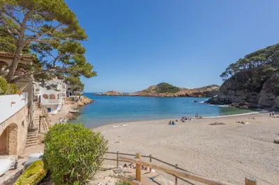 Paisaje cerca de esta villa