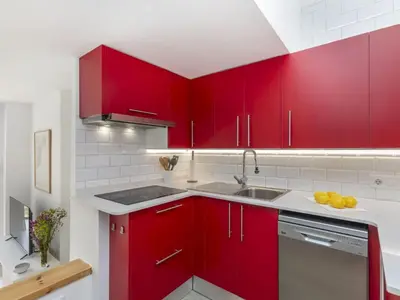 Una cocina o zona de cocina en Apartment Garbi Salions by Interhome