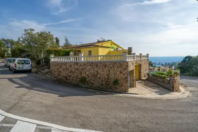 Paisaje cerca de esta villa