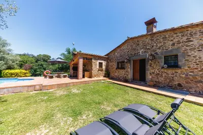 Piscina en o cerca de Turisme Rural - Mas Vilà - Monells