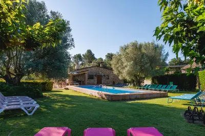 Piscina en o cerca de Turisme Rural - Mas Vilà - Monells