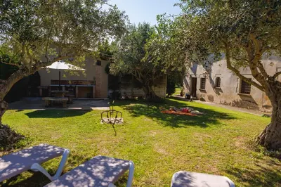 Jardín al aire libre en Turisme Rural - Mas Vilà - Monells