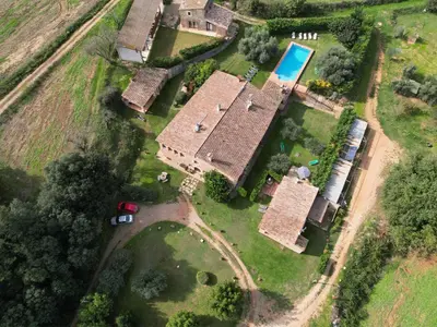 Piscina en o cerca de Turisme Rural - Mas Vilà - Monells