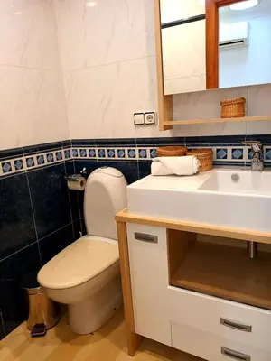 Un baño de Casa Bella Castell d Aro