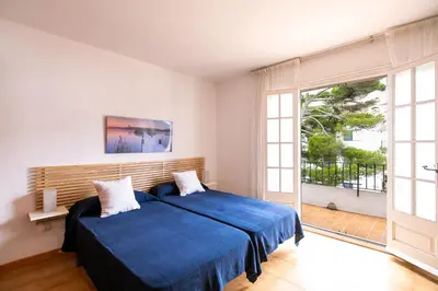 Cama o camas de una habitación en MONTURIOL 10